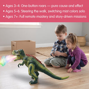 Remote Control Mist-Breathing T-Rex Dinosaur