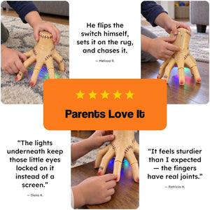 Crawling Hand Toy with Lights & Music