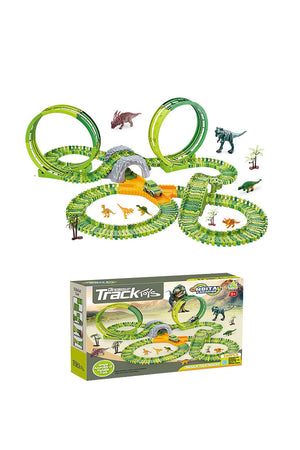 Dinosaur Adventure Roller Coaster Set