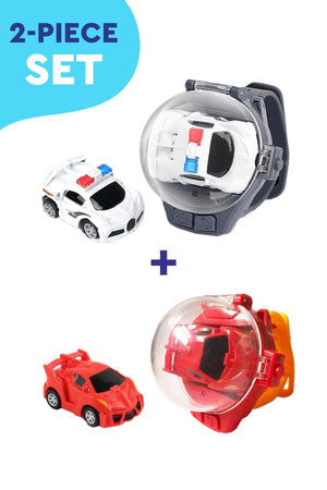 Racing Duo: Dual Player Watch-Controlled Race Cars (2 PIECES)