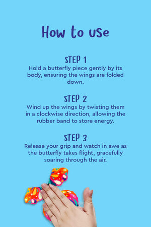 Wonder Flutter Flying Butterfly Set