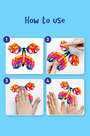 Wonder Flutter Flying Butterfly Set