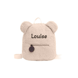 Teddy Buddy Custom Name Backpack