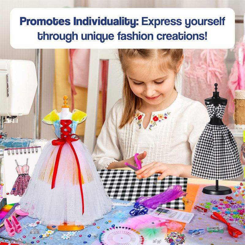 dress designer toy DIY Fashion Design Studio Kit for Kids Group Color:buttercup Tips For Wearing Pants ShopMy Fashion kit